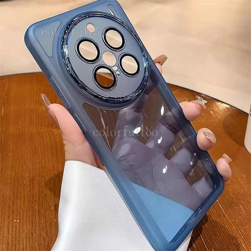ปลอกกันกระแทก Vivo X300 Pro 2025 สําหรับ VIVO X300Pro X300 VivoX300 X 300 5G TPU ซิลิโคนอ่อนนุ่มฝาครอบโปร่งใสกล้องปกป้องกันกระแทกฝาหลัง