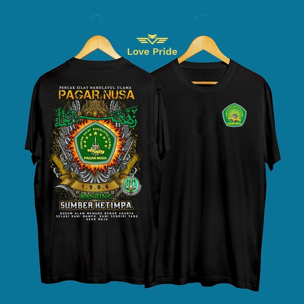 1986 Pencak Silat Distro เสื้อผ้า TShirt เสื้อยืด Nahdatul Elma Pagar Nusara พรีเมี่ยม