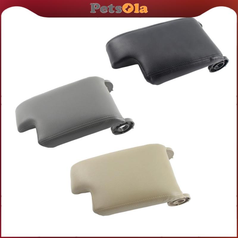 [PETSOLA] Center Handrail กล่องฝาปิดภายในรถ PU หนังที่เท้าแขนฝาครอบ Fit สําหรับ BMW M3 E46 99-04 323
