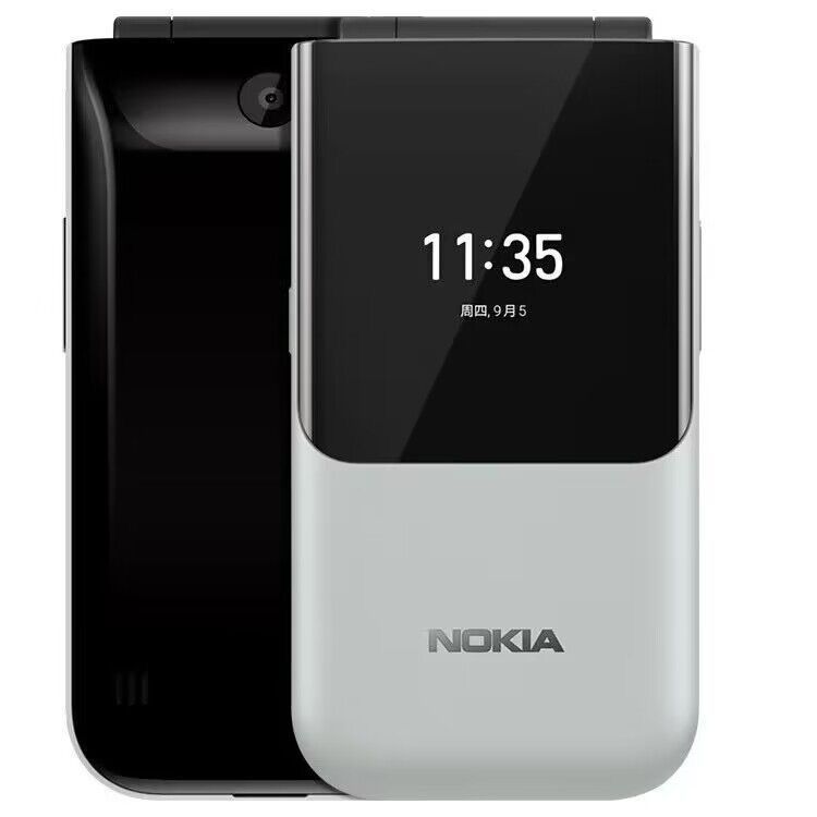Nokia/Nokia 2720 4G Full Netcom Telecom Dual Screen Flip Button WIFI Hotspot โทรศัพท์มือถือผู้สูงอาย