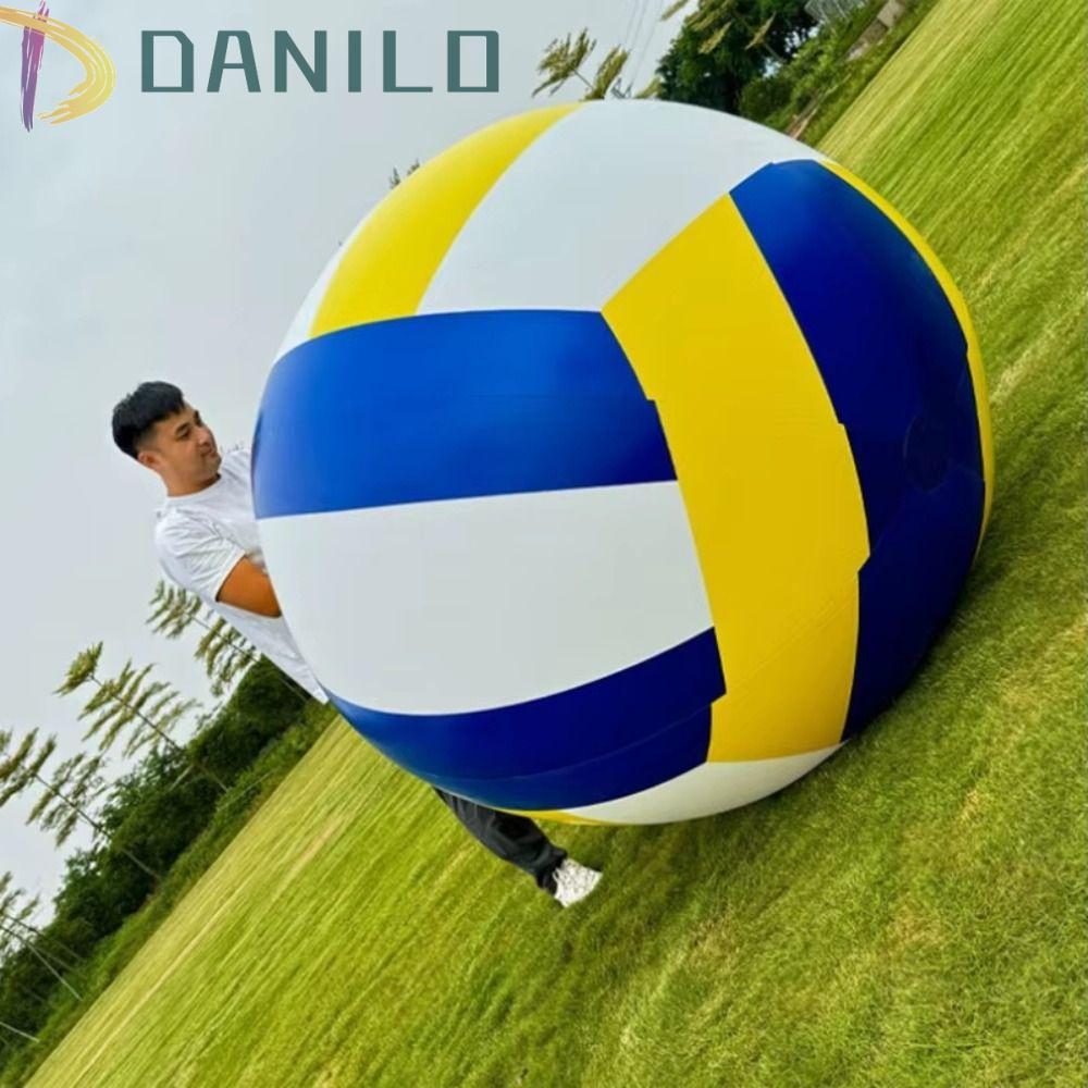 DANILO1 Inflatable Beach Volleyball,ขนาดใหญ่ยักษ์Interactive Props Beachวอลเลย์บอล,กีฬาบอลAmily Gatherings 0.6-1.5MวัสดุPVC Beach Ballผู้ปกครอง-เด็ก