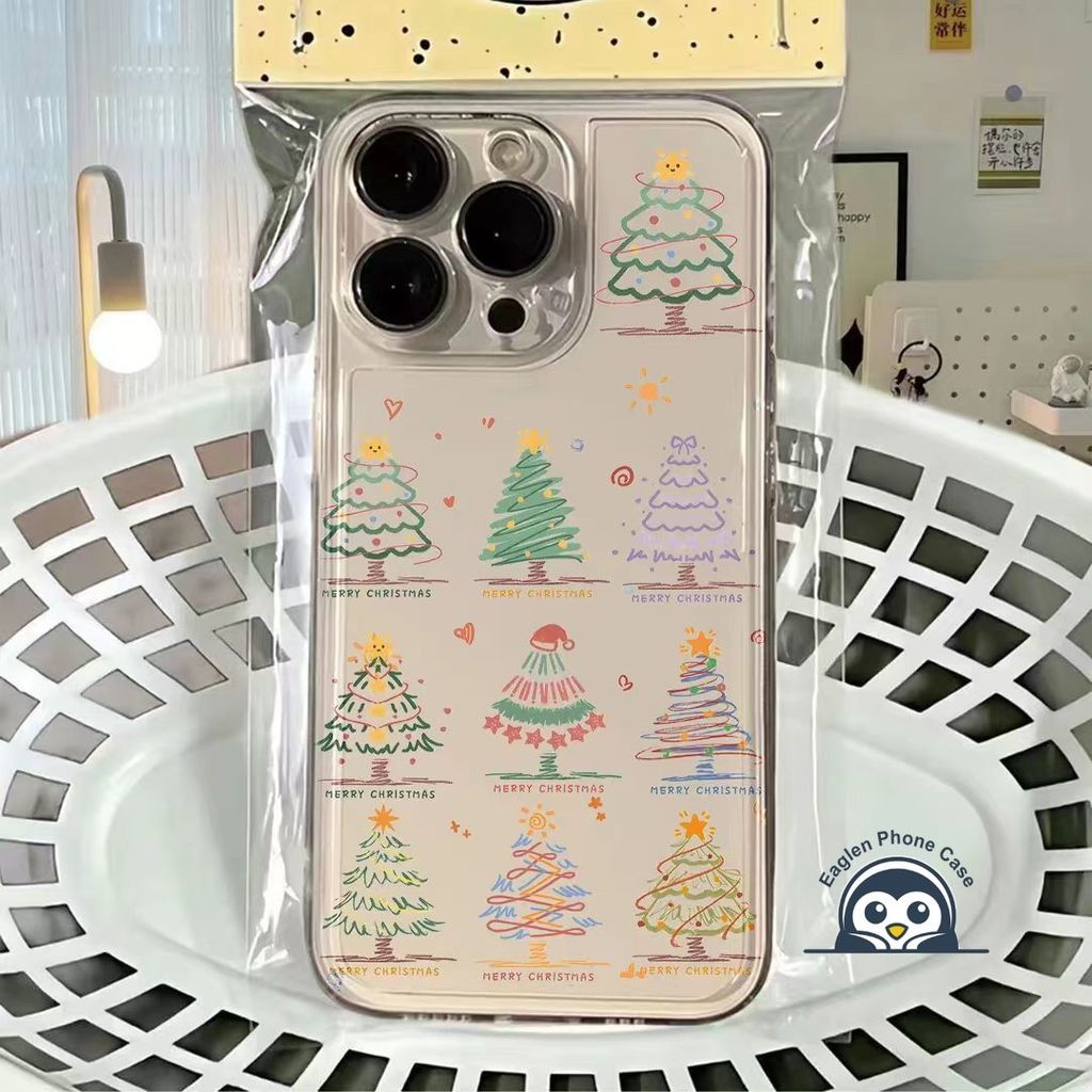 ต้นคริสต์มาสน่ารักเคสโทรศัพท์สําหรับVivo V15 V11 V11i V9 V7 Plus V7 + V5 V5S X23 X21 UD X21i X20 Plu