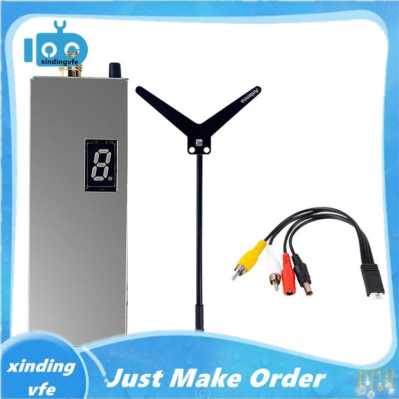 1.2G 1.6W FPV VTX + Y ประเภทเสาอากาศ 8CH 0.1mW/25mW/800mW/1600mW VTX เครื่องส่งสัญญาณสําหรับระยะไกล 