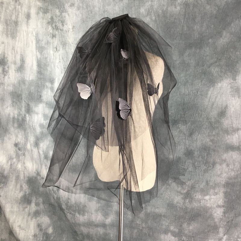 ※Lolita Mary Sue Halloween Gothic Butterfly Headwear❂