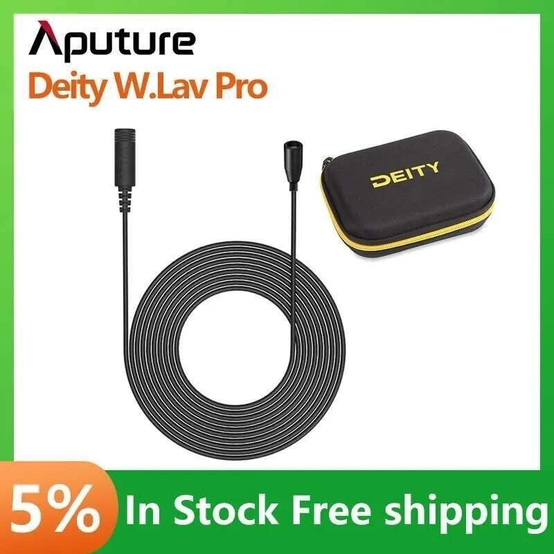 Hot Sales Deity W.Lav Pro cable lenght 1.8m Professional Lavalier Microphone Waterproof Condenser Mi
