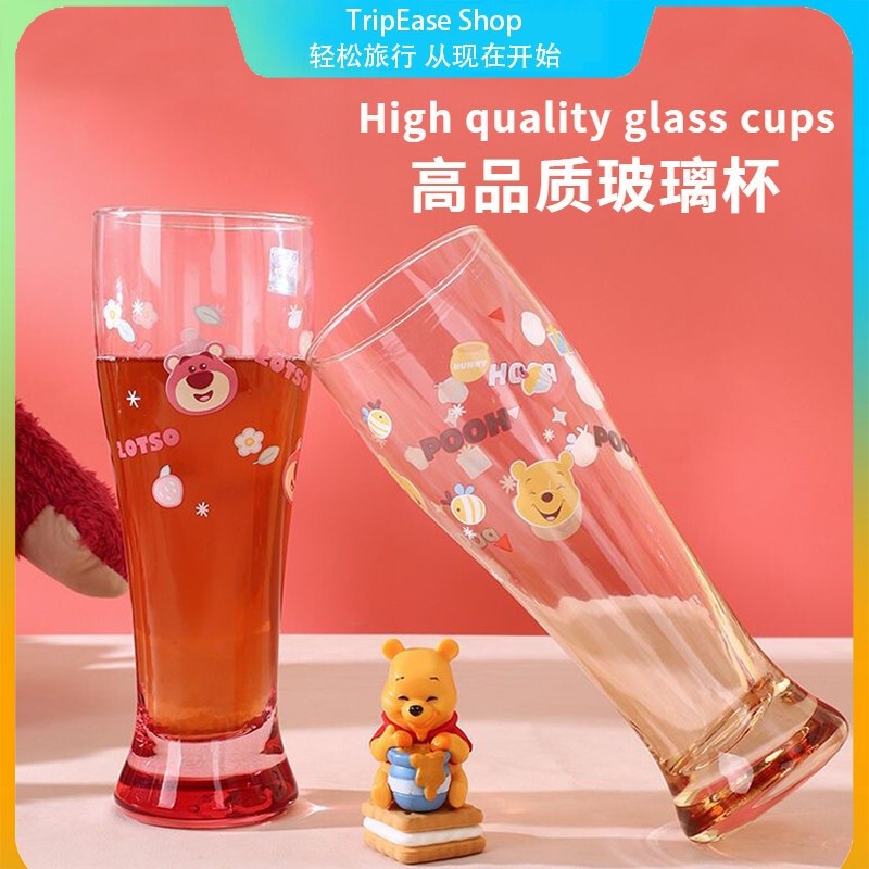 High quality glass/beer glass/large capacity/cartoon glass/juice glass/holiday gift Glass457