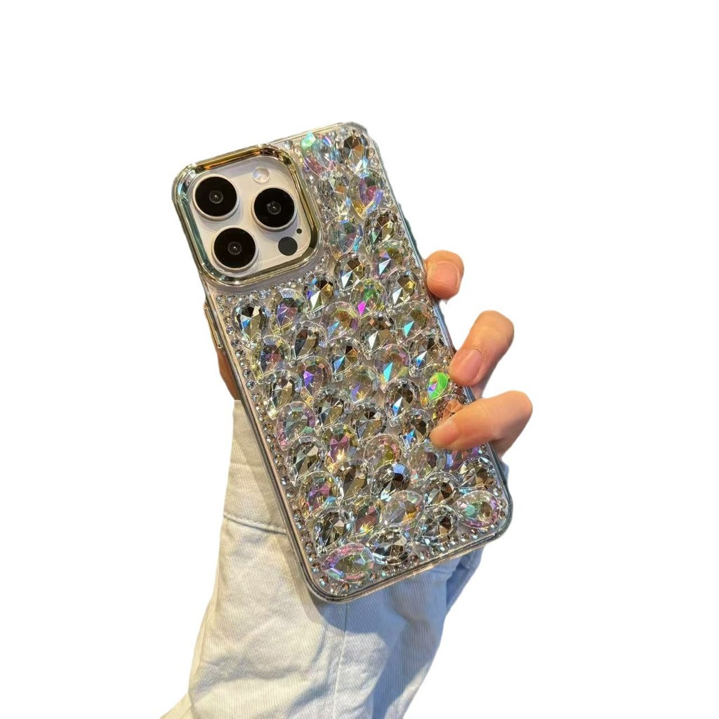 เต็มหน้าจอคริสตัลเพชรเคสโทรศัพท์สําหรับRealme 15T 14 13 12 11 Pro C75 C67 C65 C63 C61 C55 C53 C51 C3