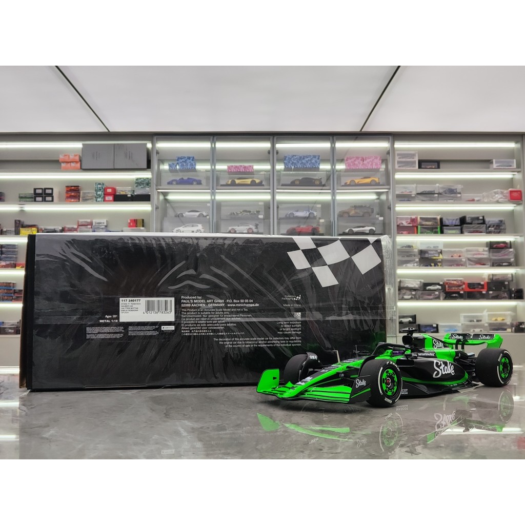 迷你角 1/18 STAAKE F1 TEAM KICK SAUBER C44 VALTTERI BOTTAS-2024 1579 117240177