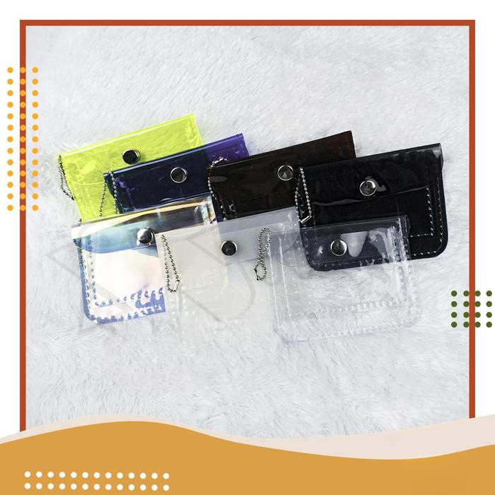 NA PVC Wallet / Mica Wallet / PVC Card Wallet / PVC Card Pouch