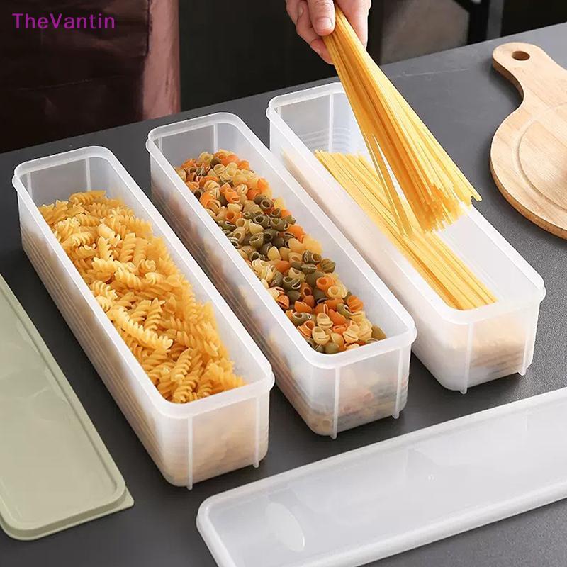 TheVantin Fresh Box Noodle Plastic Food Preserved Box สี่เหลี่ยมผืนผ้า Fruit Container ตู้เย็นจัดเก็