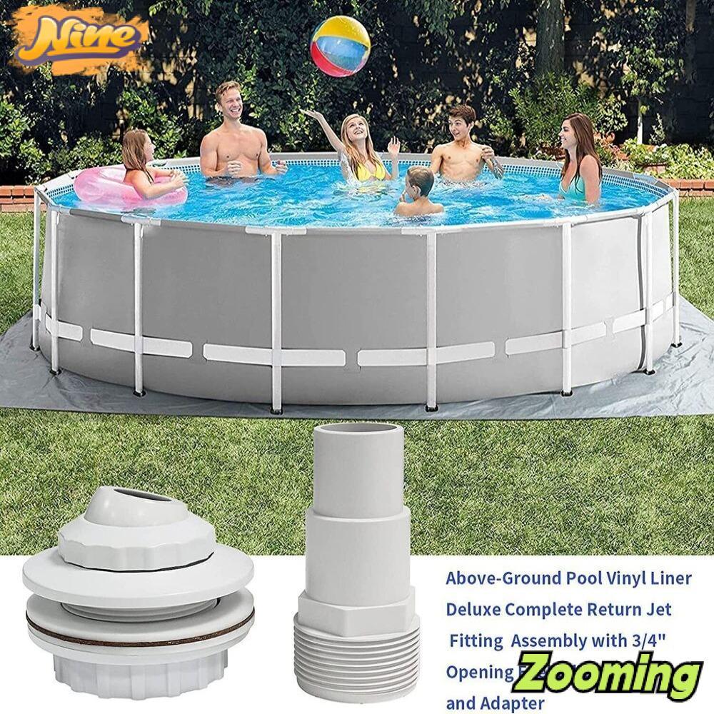 ZOOMING Inlet หัวพ่นSPA Jetแบบมาตรฐาน เปลี่ยนได้ง่าย สำหรับสระว่ายน้ำ