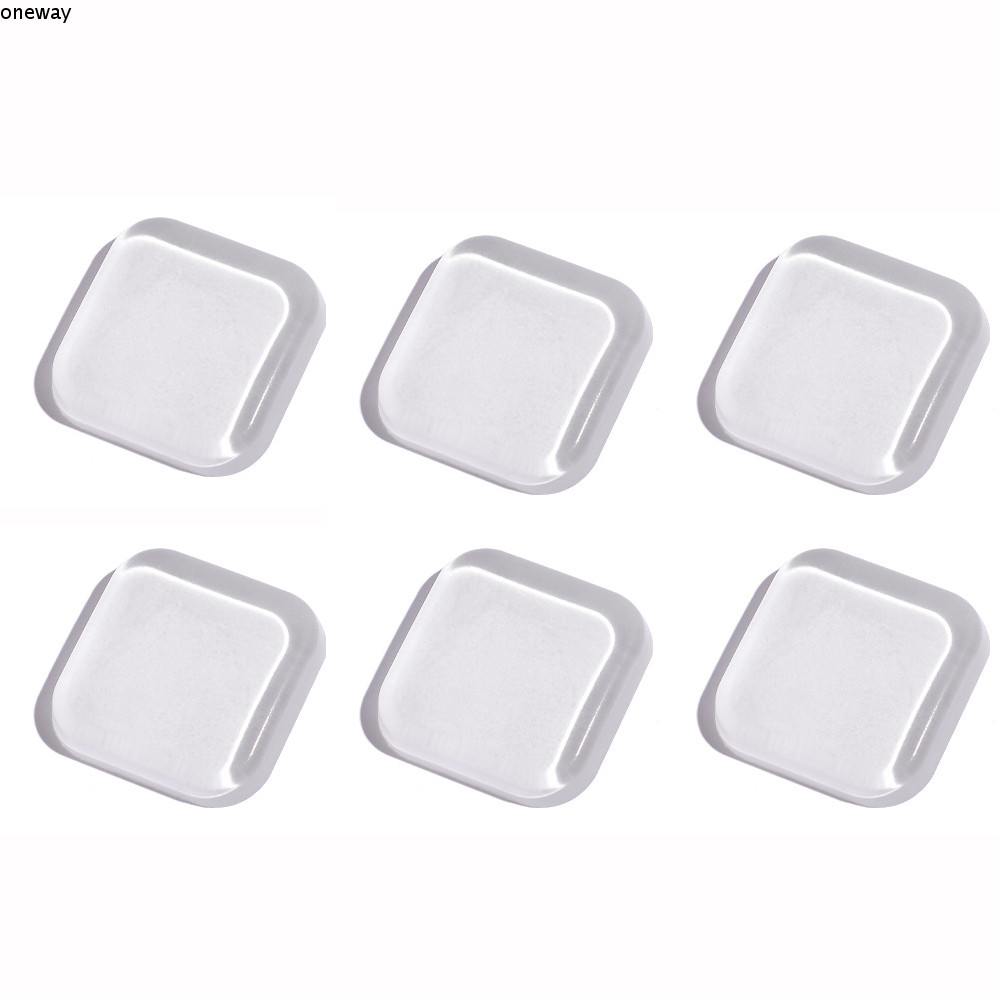 ONEWAY 6 ชิ้นผนังประตู Handle Stopper, 1.57 1.57 ใน PU Wall Shield เบาะ, อเนกประสงค์ Self กาว Wall M