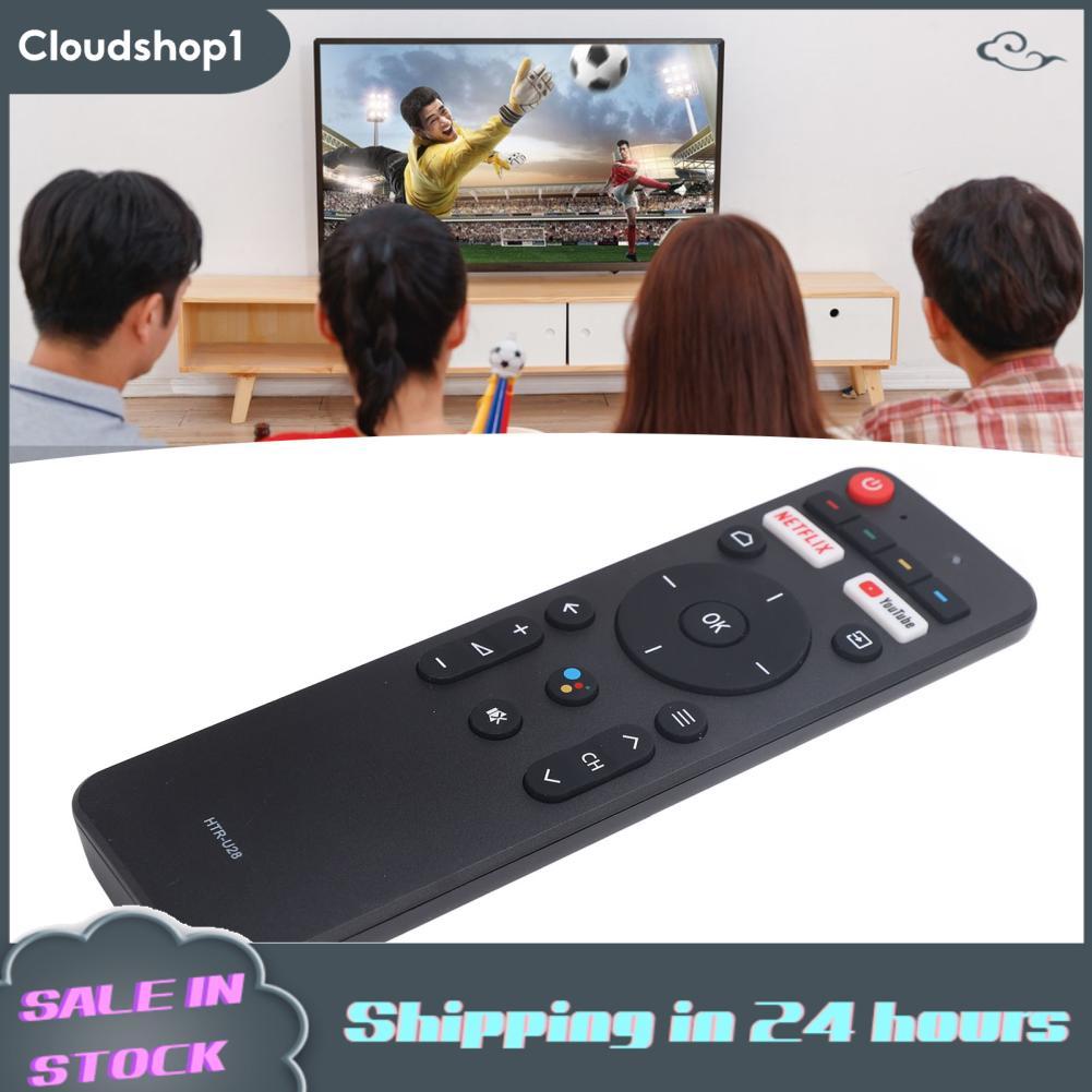 Cloudshop1 Cloudshop1 รีโมทคอนโทรลทีวีเข้ากันได้กับ H50S6UG H55S6UG H65S6UG LE40K6600G วัสดุ ABS เข้