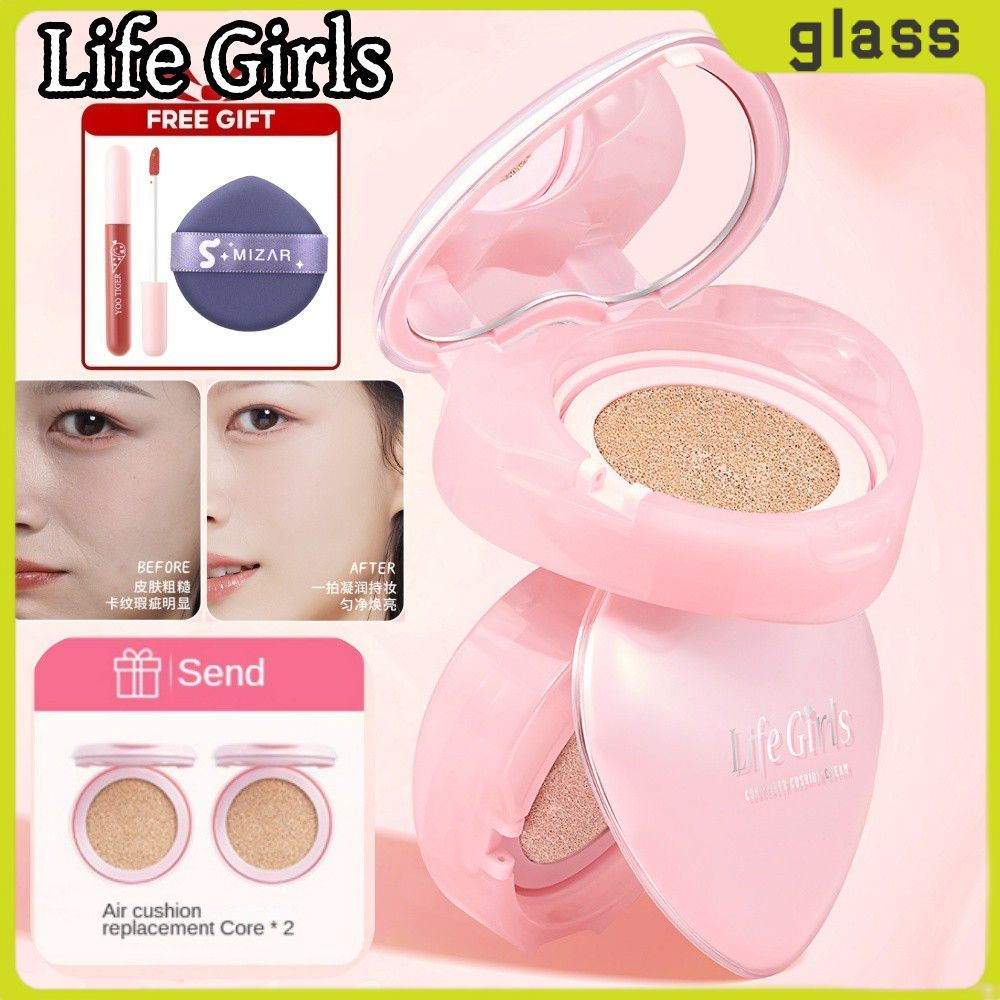 COD [2*replacement Core]life Girls Foundation มอยส์เจอไรเซอร์กันน้ำ เครื่องสำอางเนื้อแมตต์ คอนซีลเลอ