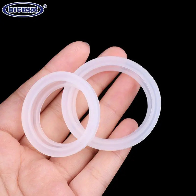 5pcs Ealing O-ring สําหรับ 4.5 ซม.5.2 ซม.ขวดสูญญากาศฝาครอบ Stopper ถ้วยความร้อนฝาปิดซีลปะเก็นในครัวเ