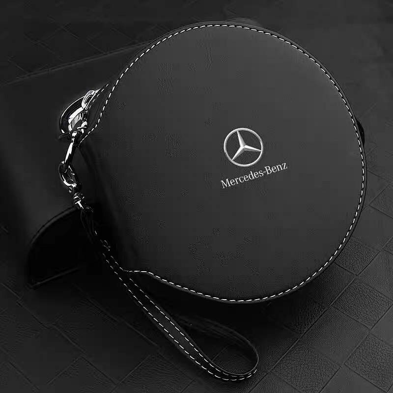 【Ready Stock】 Car CD Bag Car CD Storage Car CD Storage Box CD Folder in Car BMW Audi Mercedes-Benz o