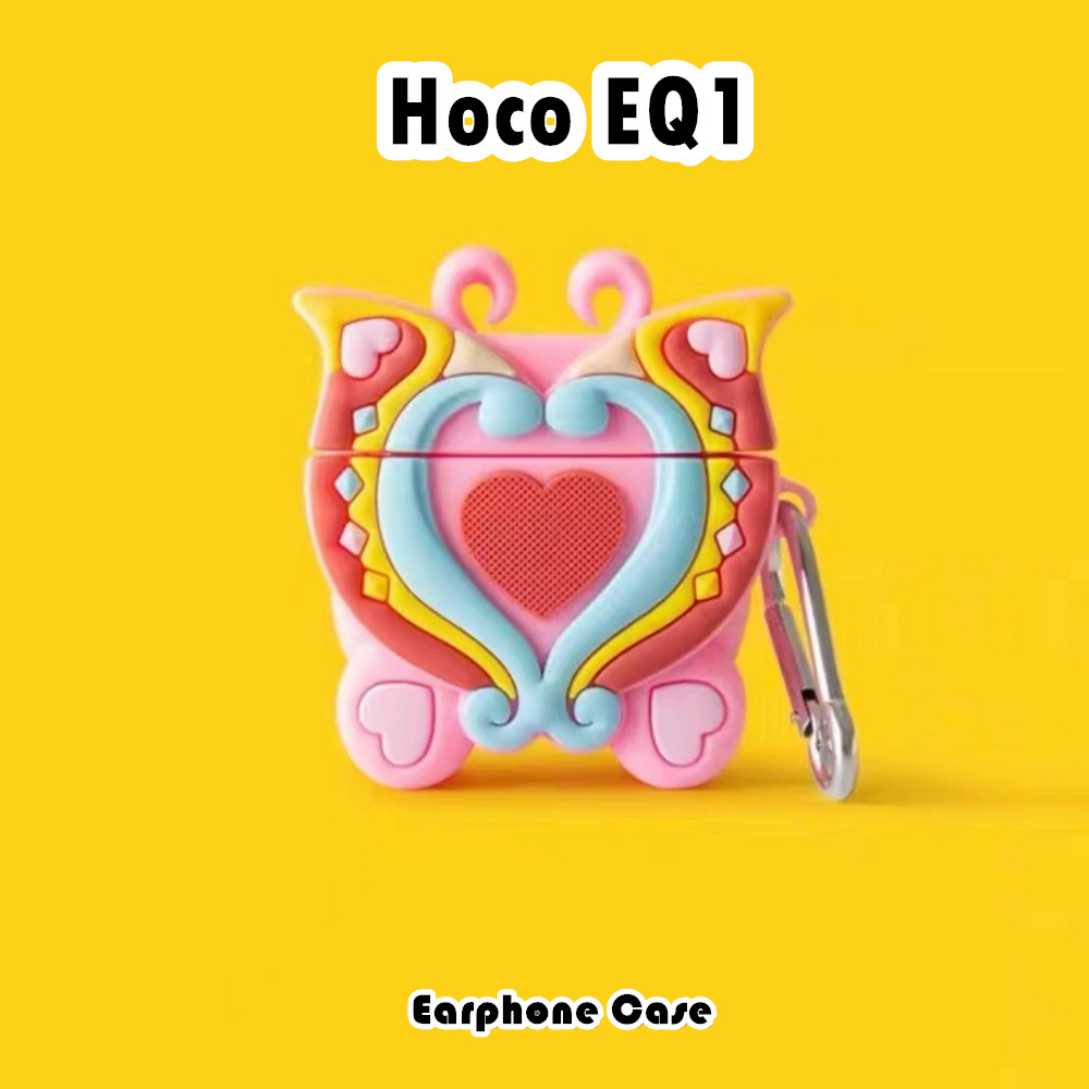 จัดหาโดยตรงสําหรับ Hoco EQ1 Case Casing Soft Silicone Creative Cartoon Series Headphone Case Cover N