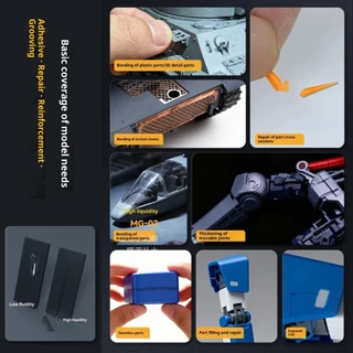 Stedi MG-01/02 กาวสําหรับ Gundam Scale รุ่นความแข็งแรงสูง Fast Slow Drying พลาสติกซีเมนต์ DIY Hobby เครื่องมือทหารซ่อมรูป