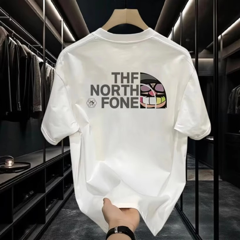 NKFS Men's 100% Cotton Graphic Print T-Shirt | Breathable Round Neck Summer Streetwear Tee | Fashion