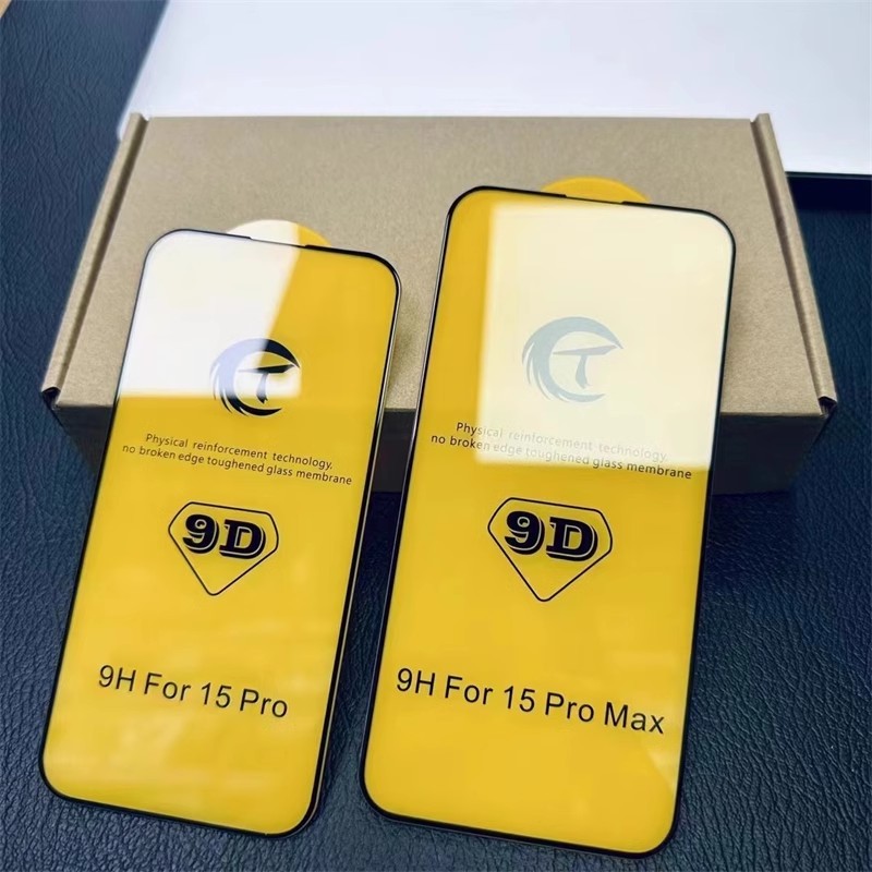 เหมาะสําหรับ iPhone16e 15 ฟิล์มกระจกนิรภัย Apple 14 13 12 11 Pro Max XR XS Max 6 7/8 Plus SE 2/3 ฟิล