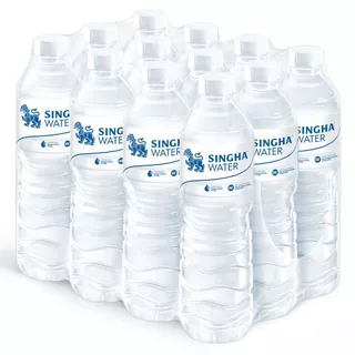 สิงห์น้ำดื่ม 600มล. แพค 12 Singha Drinking Water 600ml. Pack 12 [หมายเลขบาร์โค้ด 8850999321028 ]