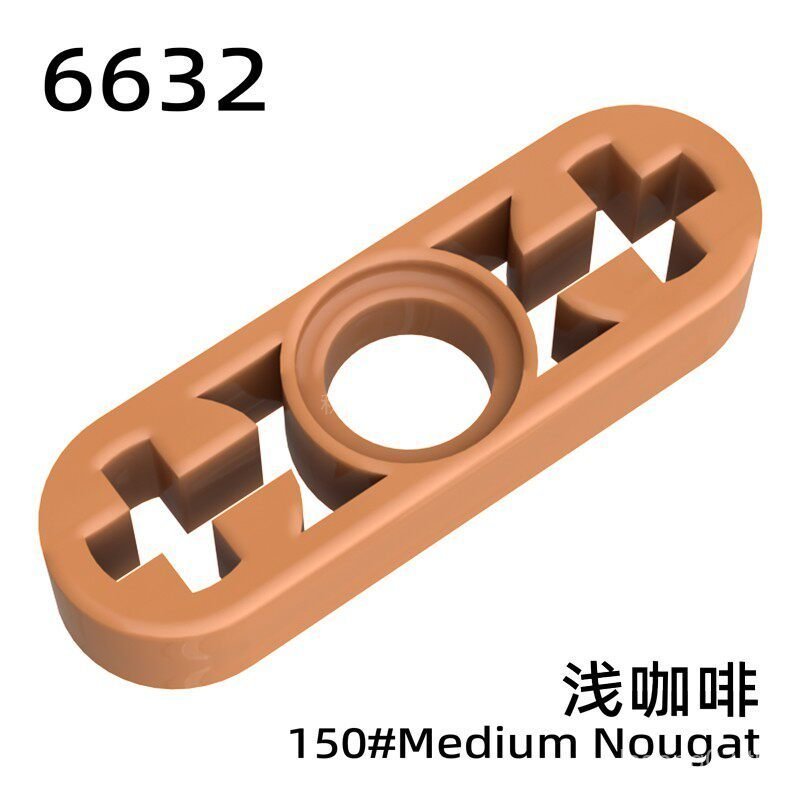 จีเหมิงถัง 6632 กลุ่มเทคโนโลยีอาคารบล็อกชิ้นส่วน 1x3 รูเพลาบางลิงค์อนุภาคขนาดเล็กประกอบอุปกรณ์เสริม 