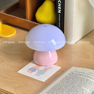 [พร้อมส่ง] Jnihouse : โคมไฟเห็ดพาสเทล (Mini Mushroom Lamp)
