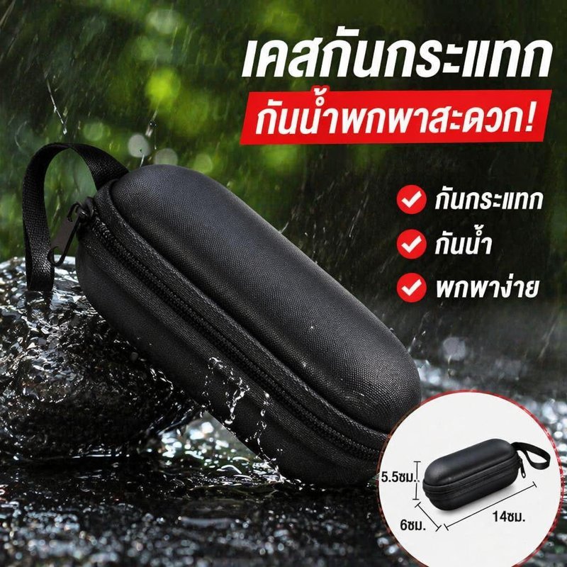 กระเป๋าเก็บเลนส์ vivo X300 Ultra เคสพกพา หนัง PU กันน้ำ กันรอย บุผ้านุ่ม ใส่อุปกรณ์ถ่ายภาพ