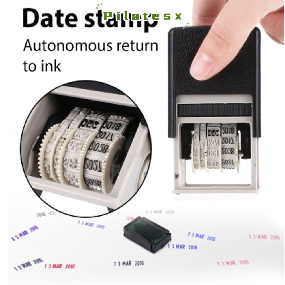 PILATESX English Seals Stationery Square สมุดภาพหลากสี