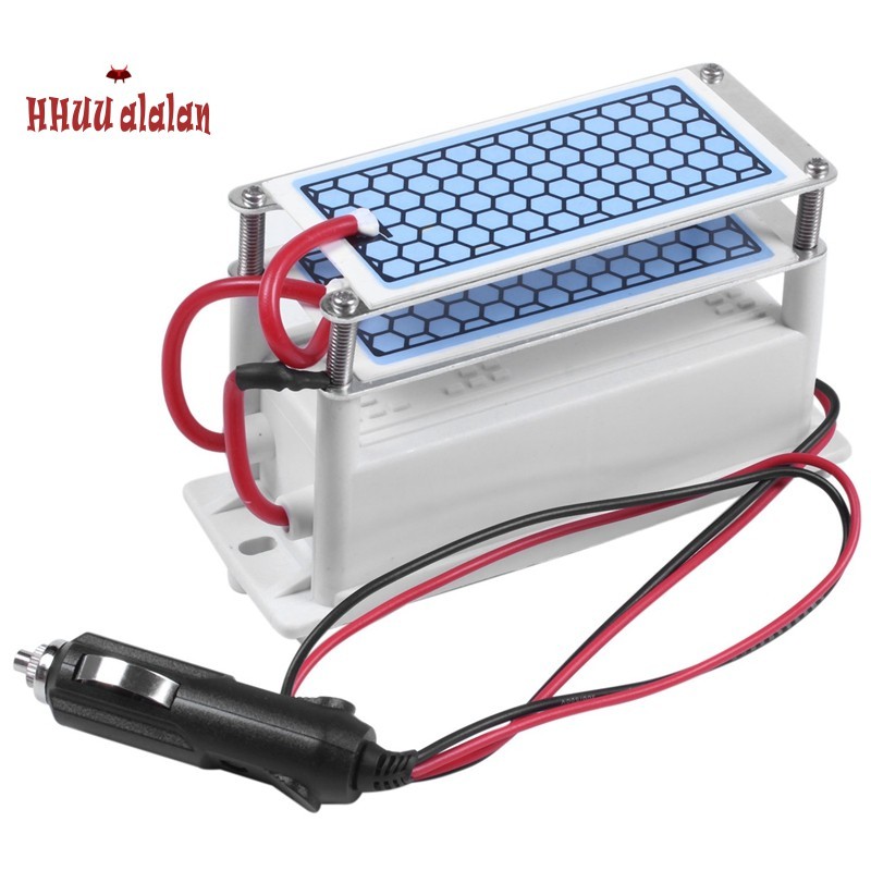 [New]Ozone Generator 12v 10 G เครื่องฟอกอากาศสําหรับรถยนต์
