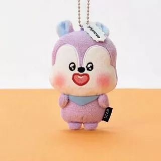 【พร้อมส่ง】bt21 พวงกุญแจ พวงกุญแจห้อยกระเป๋า keychain plushie ของขวัญและของตกแต่งน่ารักๆ