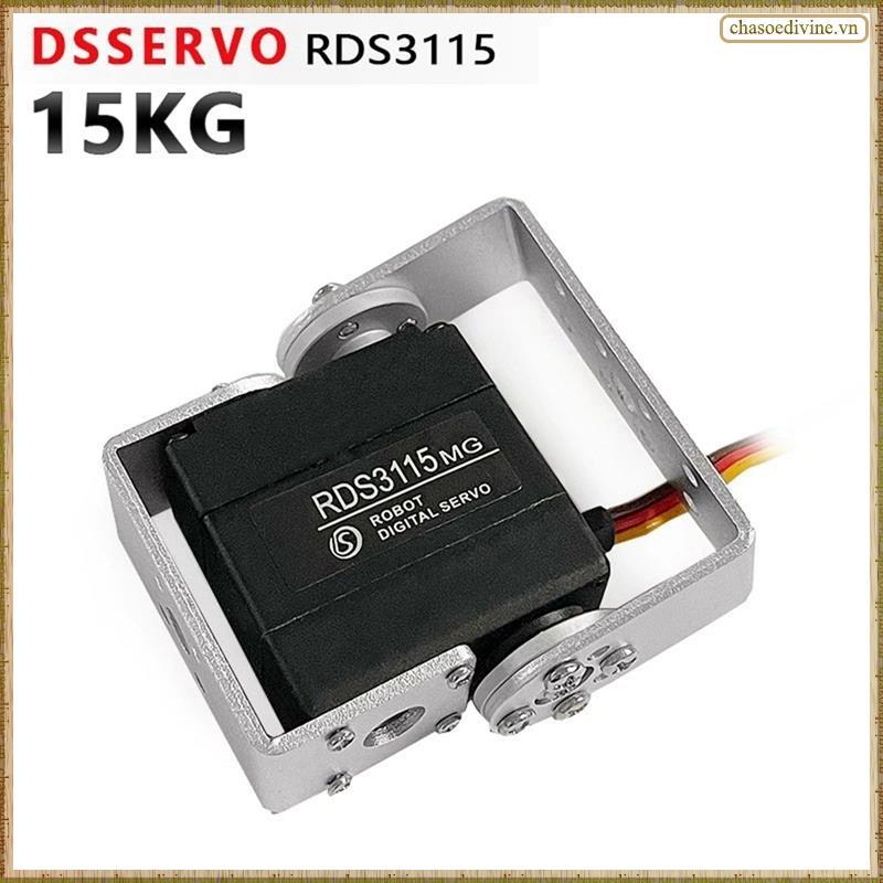[KYG X] เกียร์โลหะดิจิตอลสําหรับเซอร์โวหุ่นยนต์ RDS3115 15KG Dual- Shaft Servo สําหรับแขนหุ่นยนต์ Di