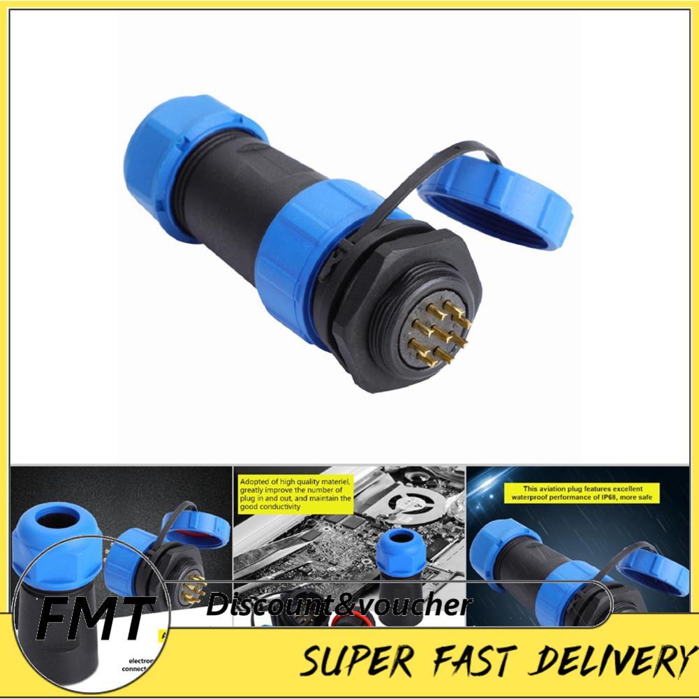 Freemarket IP68 SP21 7Pin กันน้ำพลาสติกการบินปลั๊ก SOCKET CONNECTOR (9Pin)