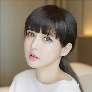 พร้อมส่ง 💖 🇹🇭 BELLE แฮร์พีช หน้าม้า รุ่นหนาพิเศษ สไตล์เกาหลี วิกผม ผมปลอม หน้าม้า LISA
