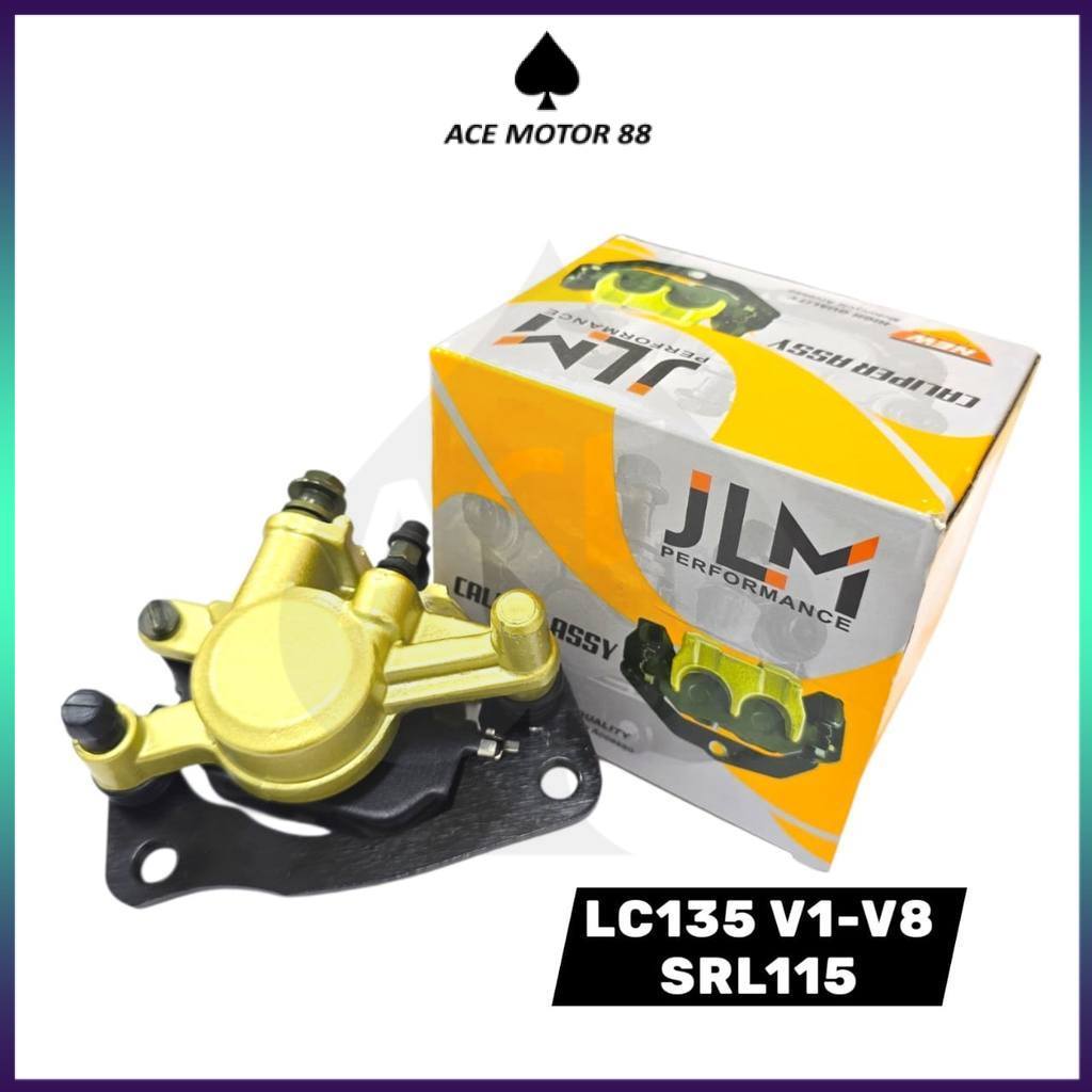 JLM GOLD LC135 V1 - V8 135LC 4 SPEE SRL115 SRL115 FI EGOS EGOLC EGOS FI ด้านหน้า CALIPER ASSY KELIPE