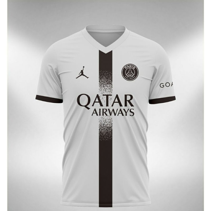 แฟชั่น 2026 Psg Away Jersey Tshirt Sublimation Jersey Unisex พิมพ์เต็ม