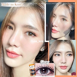 คอนแทคเลนส์(ตาโต) รุ่น Vivianna 💧อมน้ำ55% เลนส์กรองแสง นำเข้าจากเกาหลี 🇰🇷 Montra คอนแทคเลนส์ สีน้ำตาล สีเทา