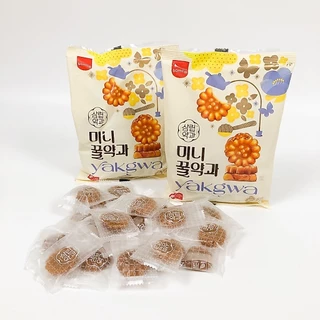 ขนมคุกกี้โบราณจากเกาหลี ขนมยักกวา 70g 140g มินิไซส์ คุกกี้อบน้ำผึ้ง 약과 ขนมพื้นเมืองของเกาหลี