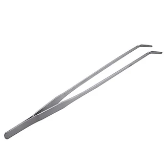 【2ชิ้น59บาท】 long forceps 27cm แหนบสแตนเลส ฟอร์เซป Forceps คีมฟอร์เซป สำหรับตู้ปลา ปลายตรงและปลายงอ