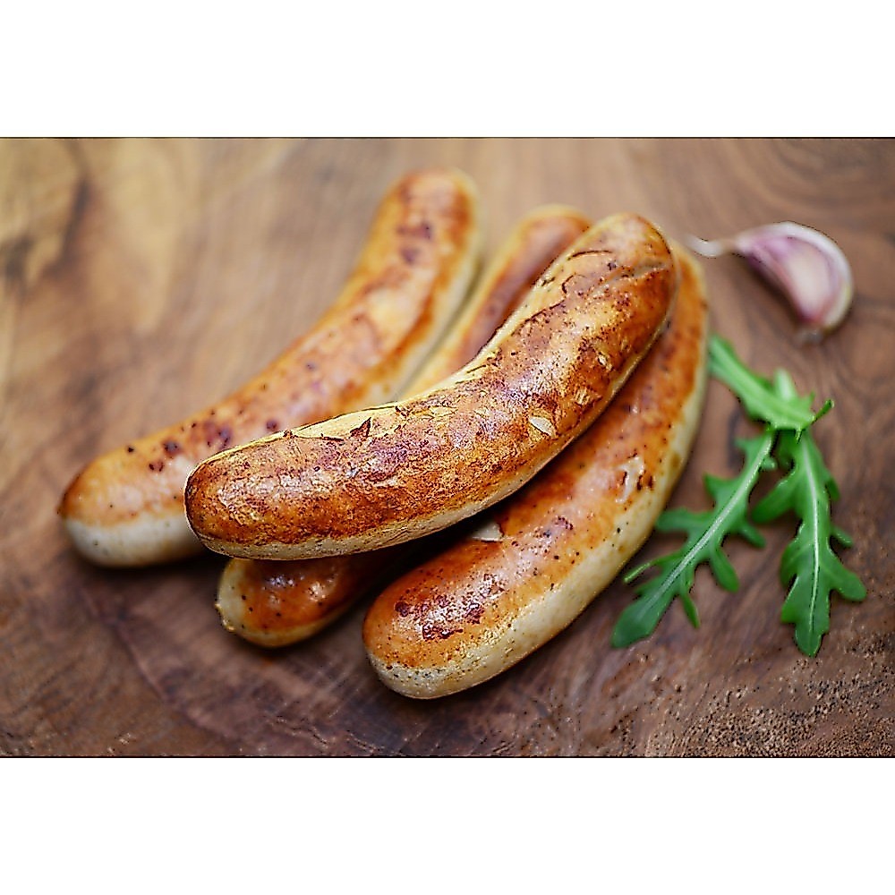 Theuringer Bratwurst sausage x 2 180g (Pork) (SKU: 300002)