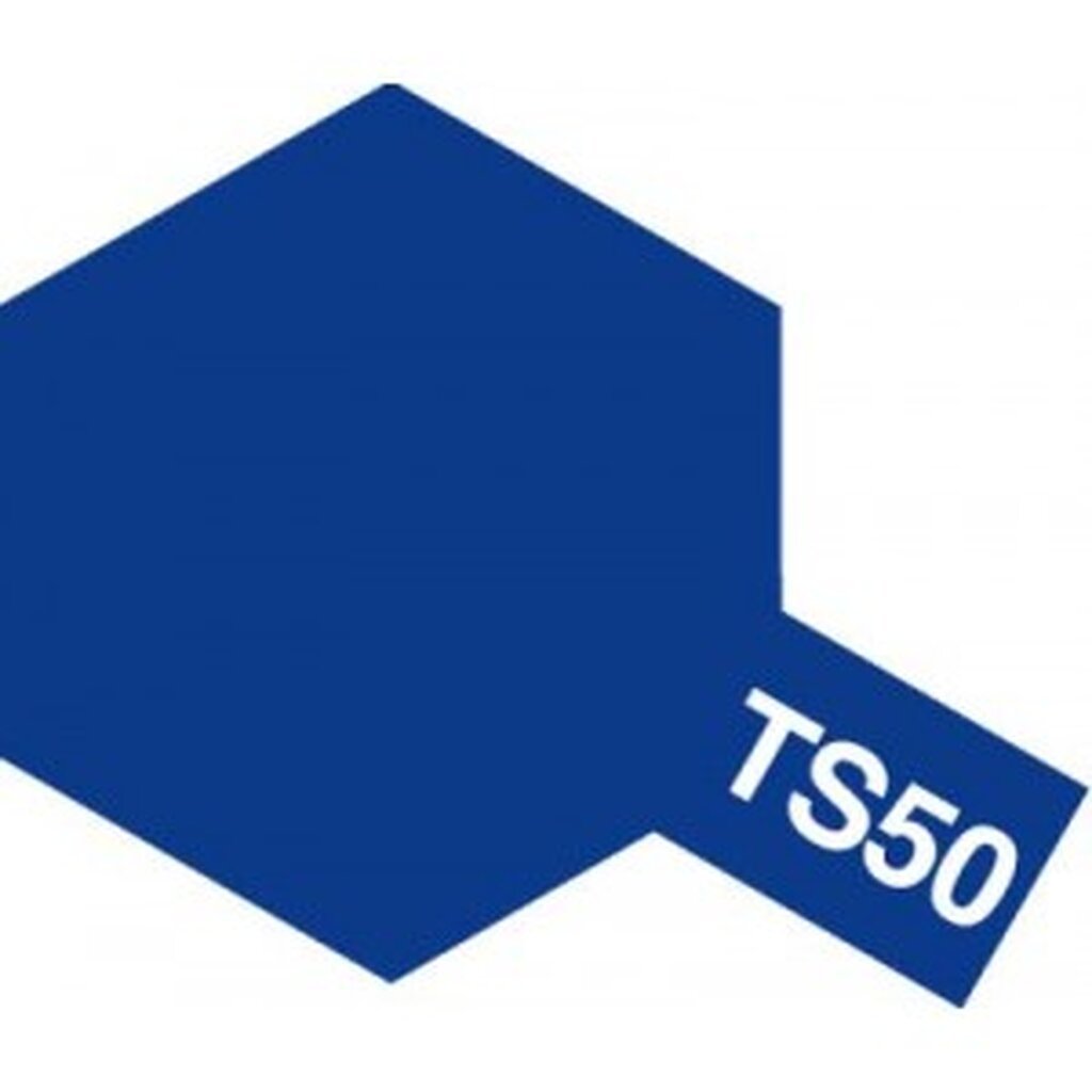สีสเปรย์ tamiya TS-50 mica blue 4950344993925