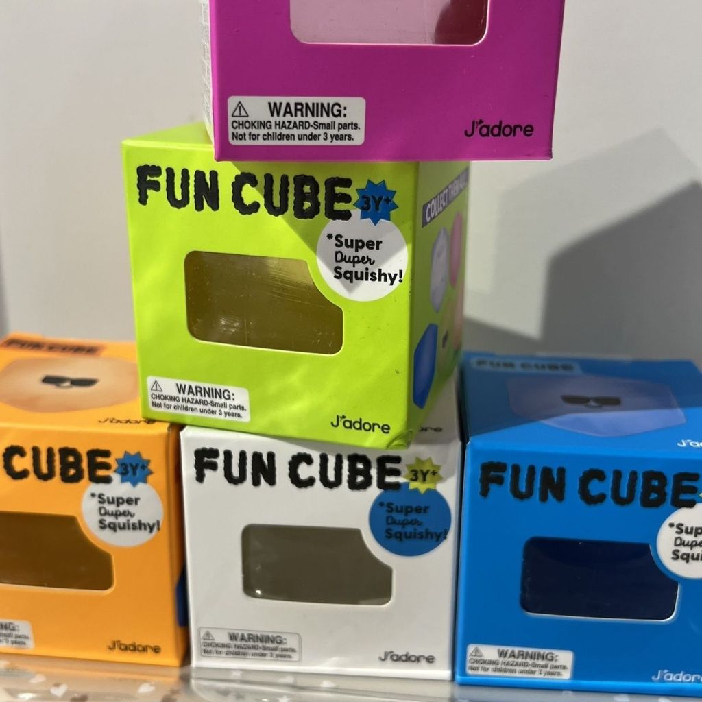 [ของเล่นบีบอัด] jadore jadore Summer Ice Cube Decompression Toys Maltose โปร่งใสราคาถูกมูลค่าสูง Reb