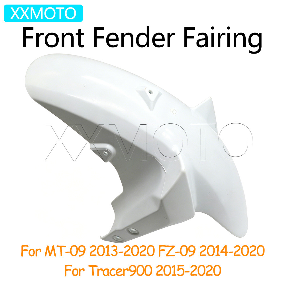 สําหรับYamaha MT09 MT-09 FZ09 FZ-09 Tracer900 รถจักรยานยนต์ด้านหน้าFender Fairingยาง Mudguardแผ่นขยา