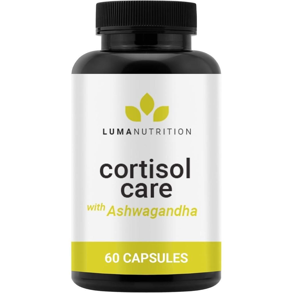 LumaNutrition Cortisol regulator-Ashwagandha+Cortisol Reliever-เหมาะสําหรับผู้ชายและผู้หญิง-Relieve 