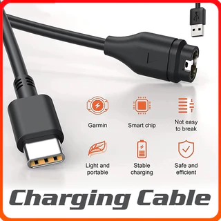 สายชาร์จ USB / Type-c สําหรับ Garmin Venu 3 165 965 955 945 265 570 Fenix7 7S 6 6S 6X 5 Instinct2 Vivoactive 6 5 4s Venu Sq