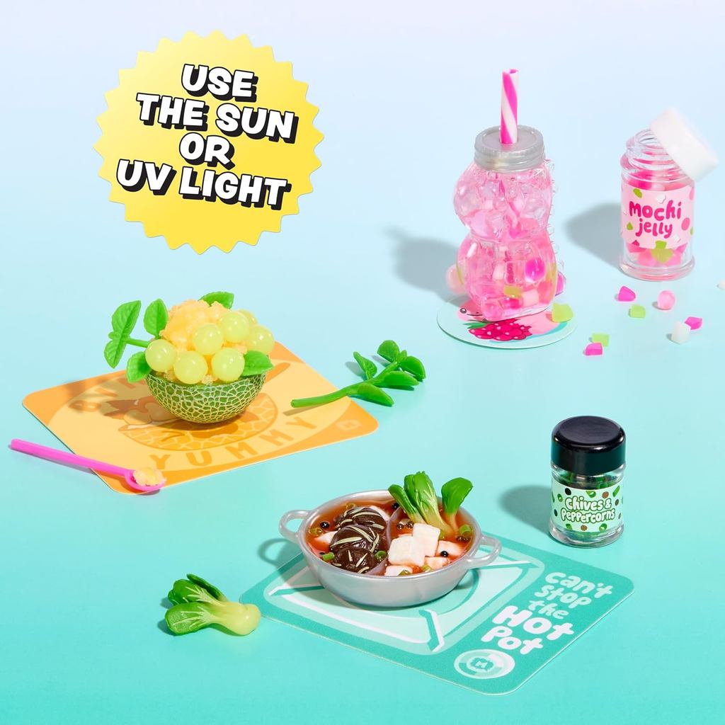 Miniverse Make It Mini Cafe Series 6 Ultra สมจริง Mini Food Craft Kit พร้อมส่วนผสมที่ละเอียดอุปกรณ์เ