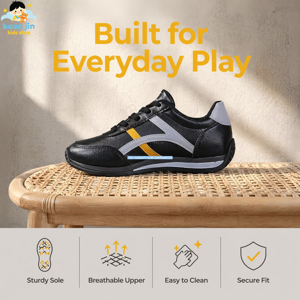 Unisex เด็กบล็อกสี agam รองเท้าผ้าใบไม่ลื่นนุ่มแต่เพียงผู้เดียวทุกวันโรงเรียน footwear