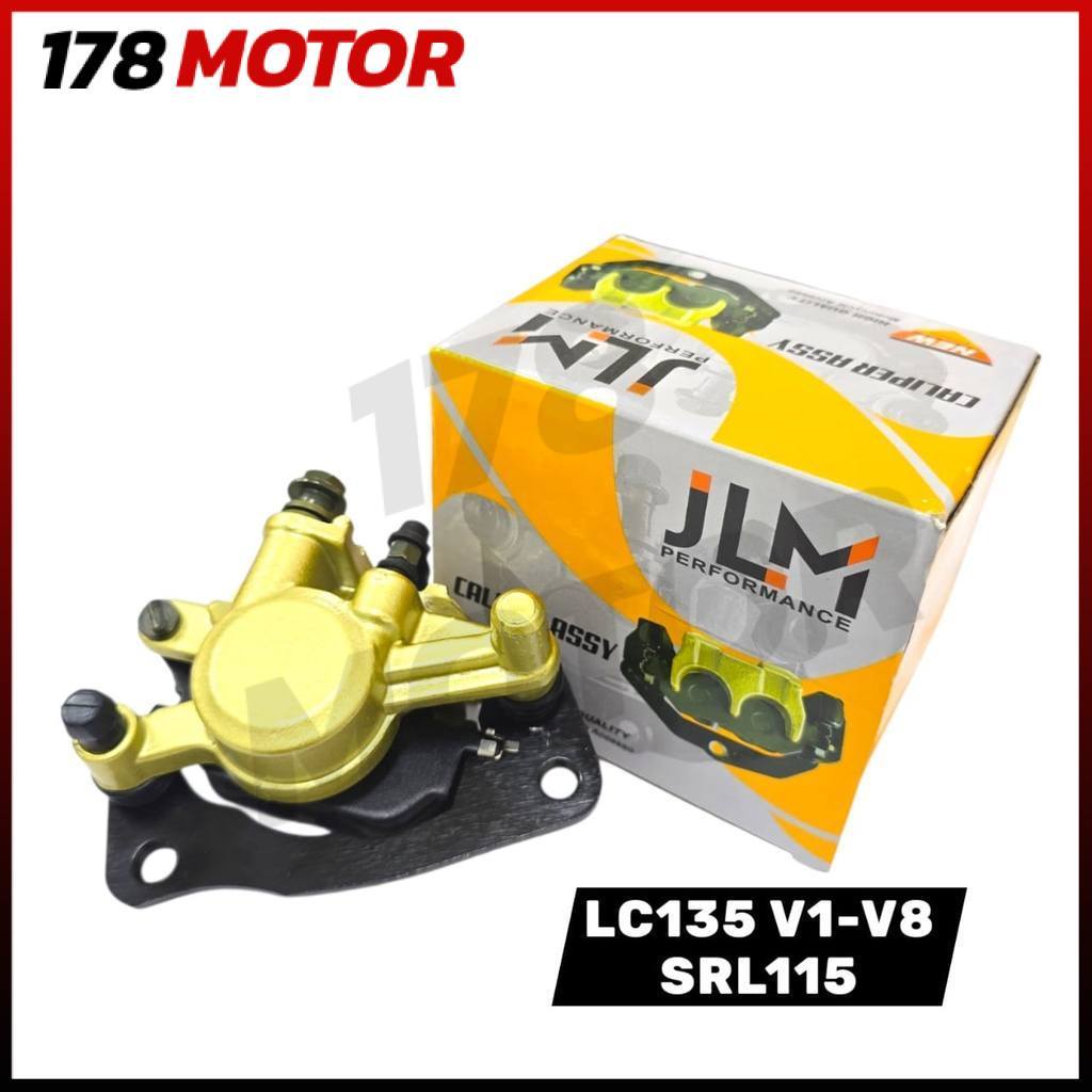 JLM GOLD LC135 V1 - V8 135LC 4 SPEE SRL115 SRL115 FI EGOS EGOLC EGOS FI ด้านหน้า CALIPER ASSY KELIPE