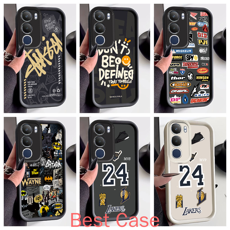 เคส Vivo Y19s 4G เคส Vivo Y29 5G เคส Vivo Y19s Pro Cool Street Boy Matte ซิลิโคน Anti-drop โทรศัพท์ 
