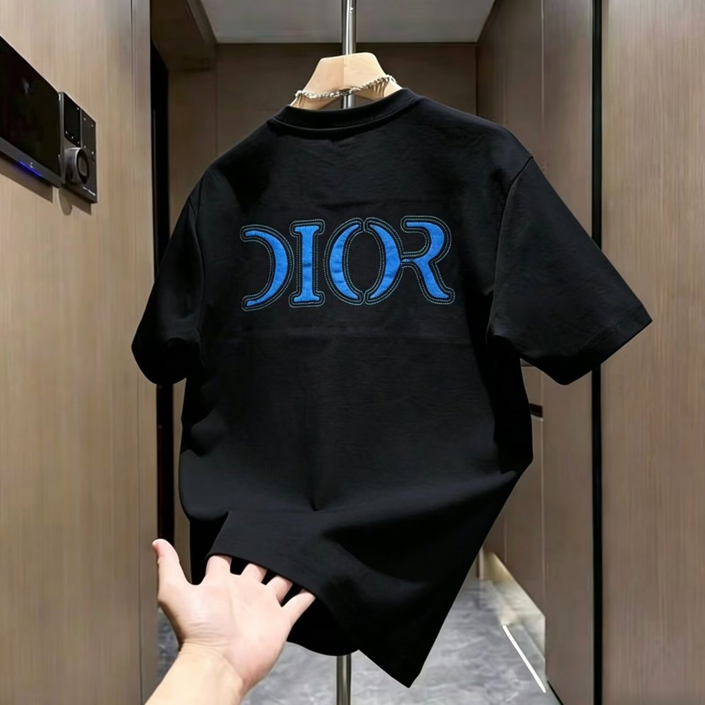 EFEEEEE.V Gothic โลหะ LO ข้อความ Rock ผู้ชายผู้หญิง Unisex อเมริกันอินเทรนด์เสื้อยืดแขนสั้นสีดํา